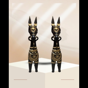 Black Design Bankura Horse