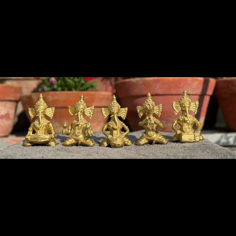 Ganesh  Musician Set  [Set of 5]