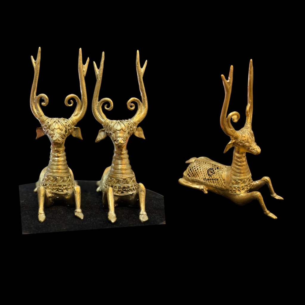 Deer Front Facing Pair