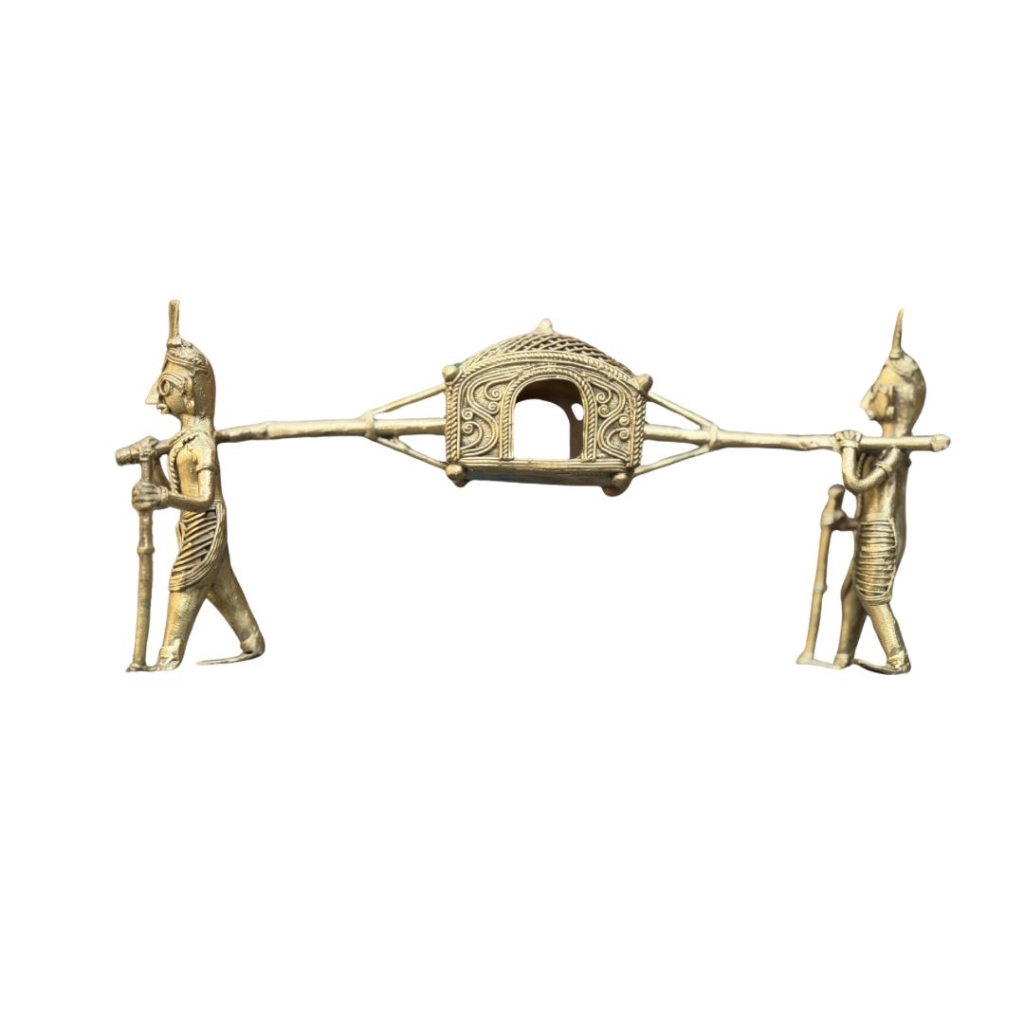 Palki Palanquin with Two Bearers