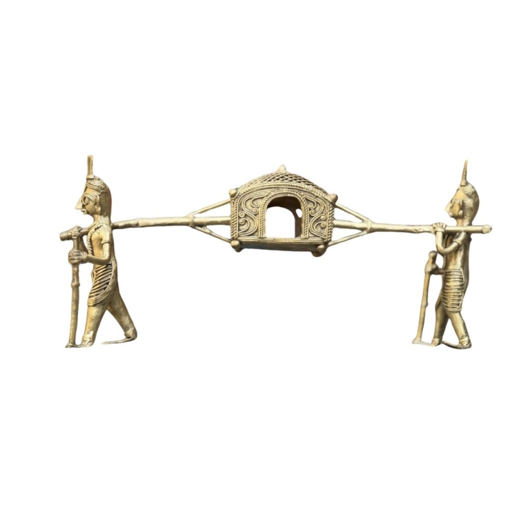 Palki Palanquin with Two Bearers