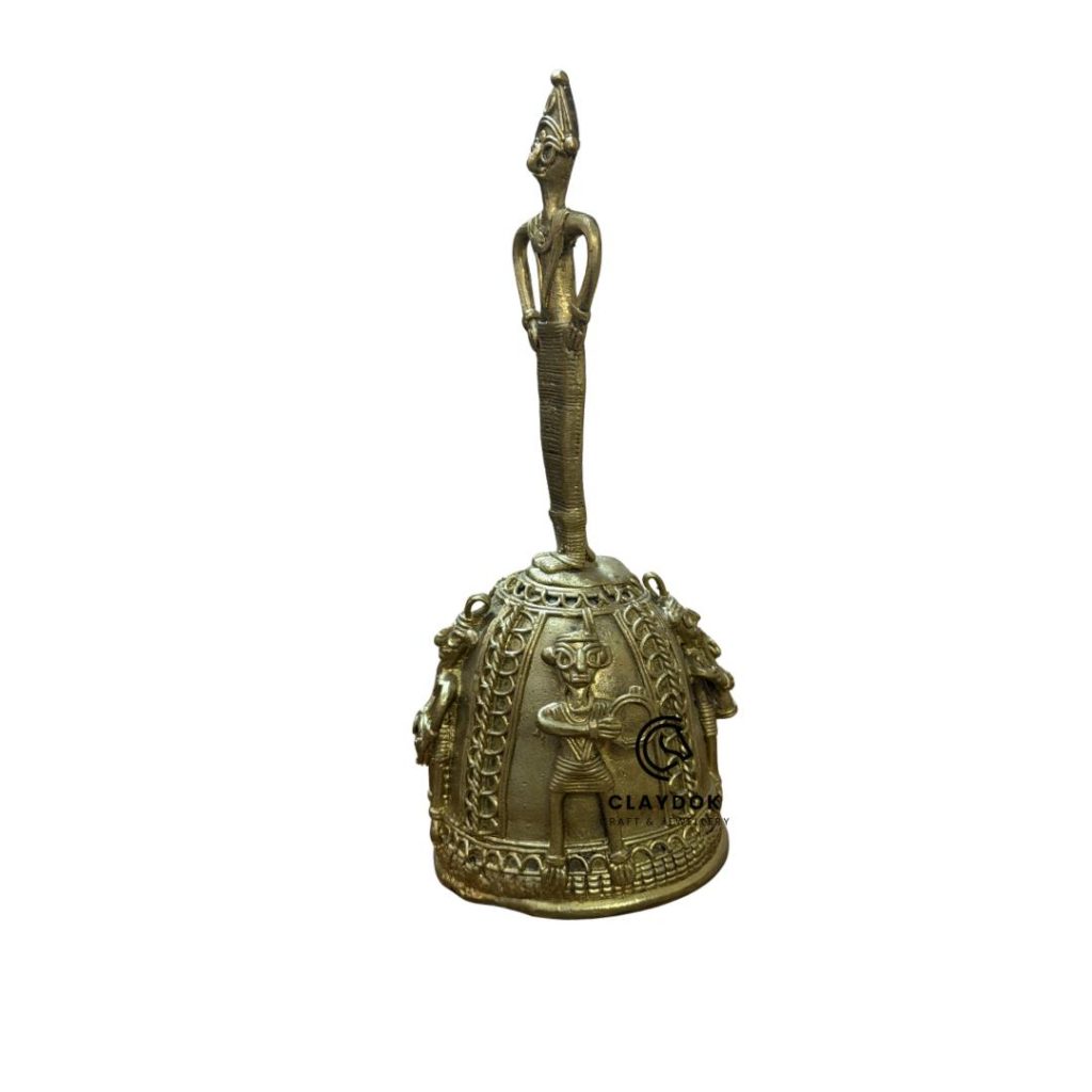 Hand Bell Dhokra Handcrafted