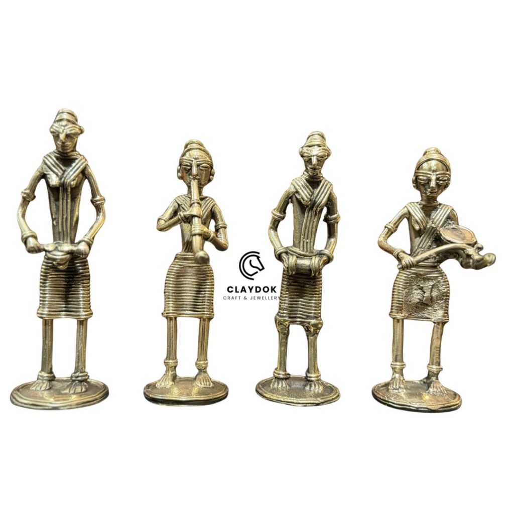 Set of 4 Standing Musician