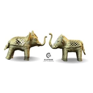 Pair of Small Elephant